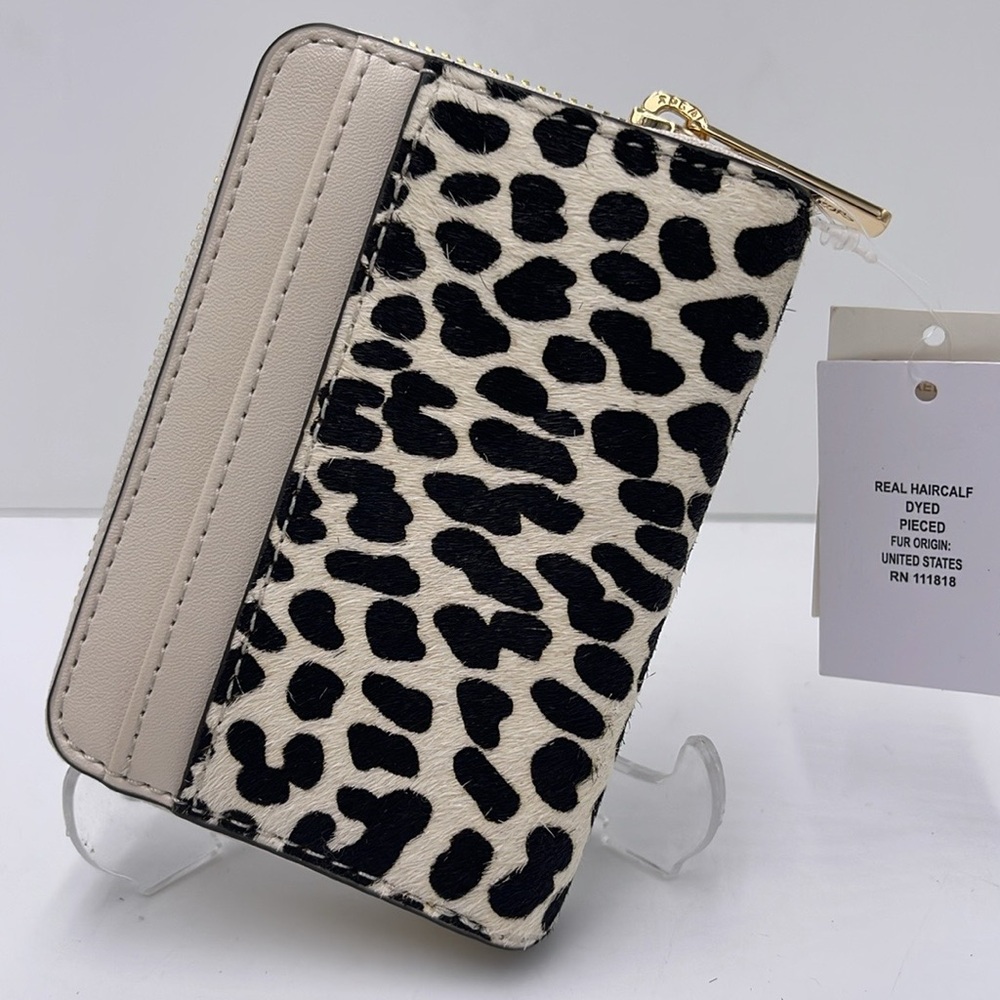 Michael Kors Jet Set Travel MD Zip Around Card Case Wallet (Light Cream Multi) - Picture 15 of 16